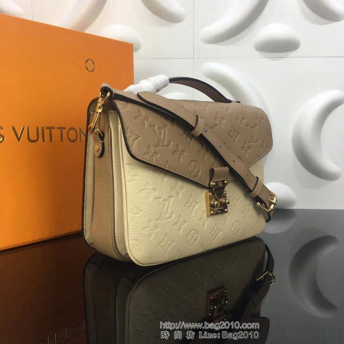 路易威登LV 頂級原單 Pochette Metis手袋 Monogram Empreinte皮革 時尚手提肩背斜挎包  YDH2532